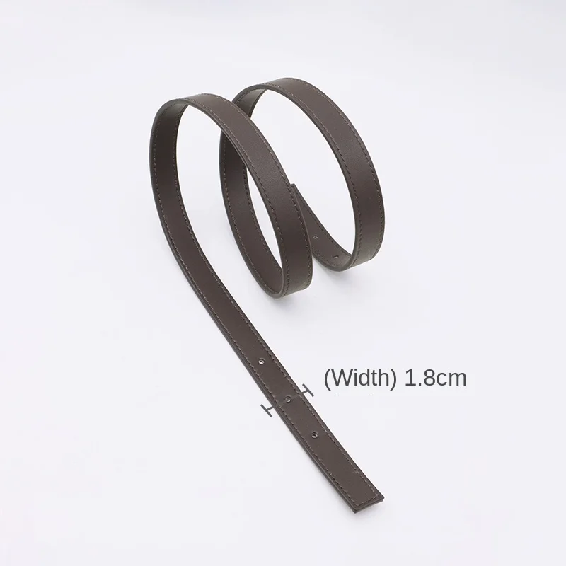 

Women's bag shoulder strap black replacement modification crossbody armpit cowhide bag strap width 1.8cm