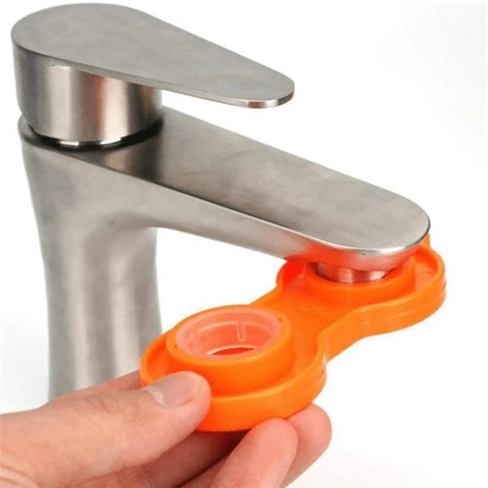 6x Practical Faucet Cache Aerators Removal Wrench Tool for Kitchen Basin