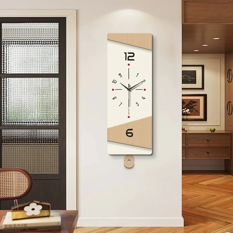 T*-Digital Minimalist Wall Watch Interior Modern Creative Silent Clock Wall Fashion Nordic Relogio De Living Room Decoration