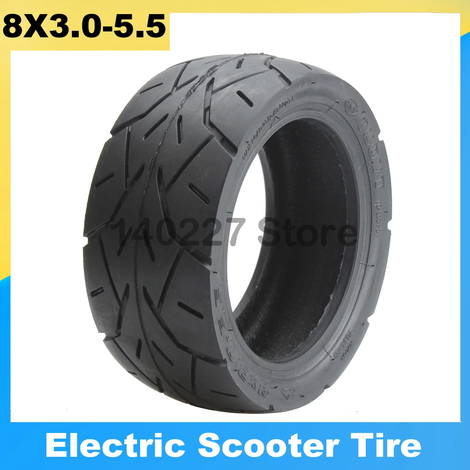 8*3.00-5 Tubeless Tire for Kaabo Mantis 8 Electric Scooter 8 Inch Kicksooter Innova 8x3.00-5 Tubeless Tyre