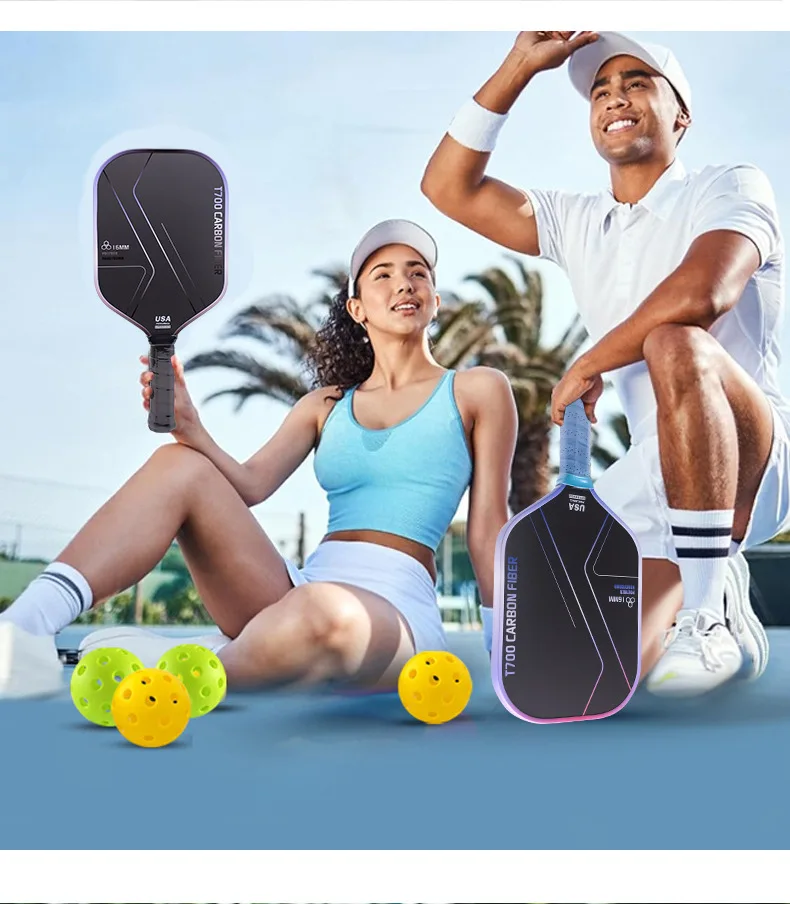 

Pickleball Racket Complete Set JOOLA Carbon Fiber T700 Textured Matte Pickleball Racket Children's Racket