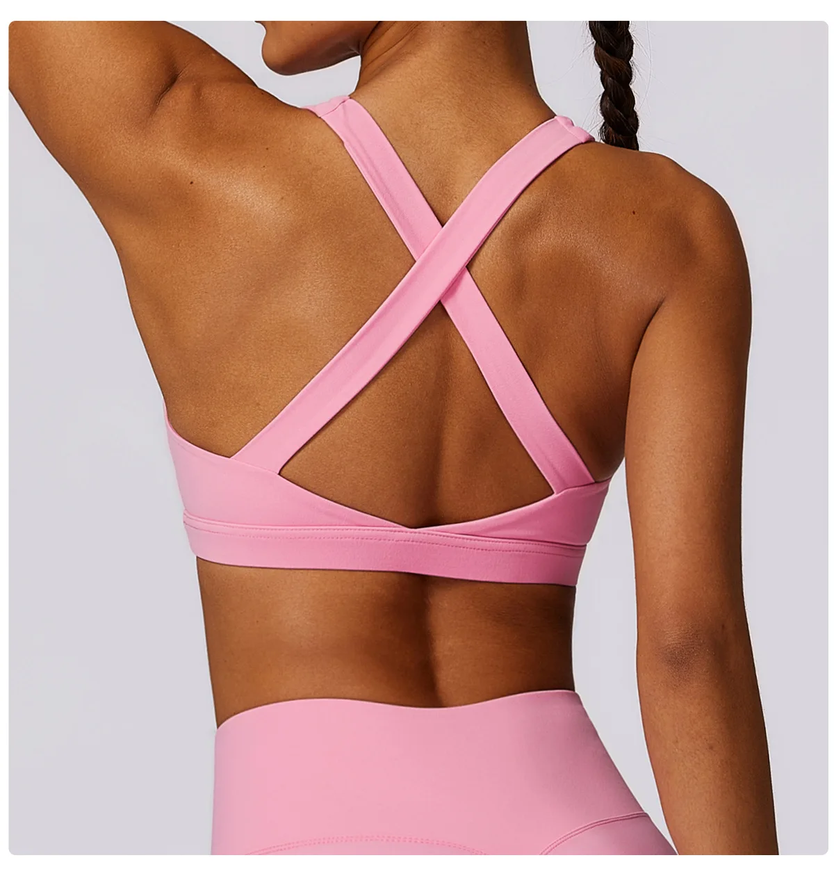 Women Sports Bra Cross Gym Top Women Training Running Yoga Bra Stretch Women Workout Underwear Fitness Sexy Yoga Clothes image 6