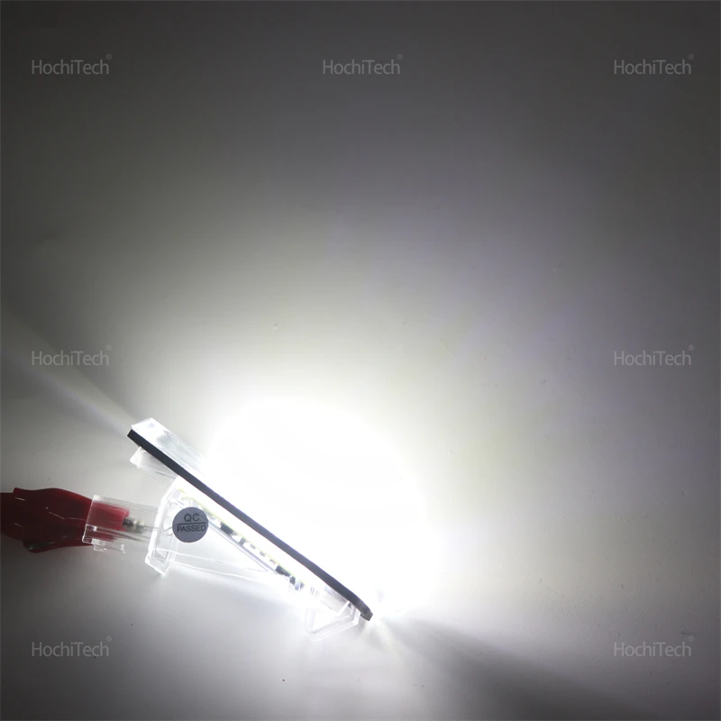 For Dacia Duster Renault Captur Kaptur Espace Fluence White Canbus Rear License Plate Light LED Scenic Latitude Laguna Modus Zoe - view 6