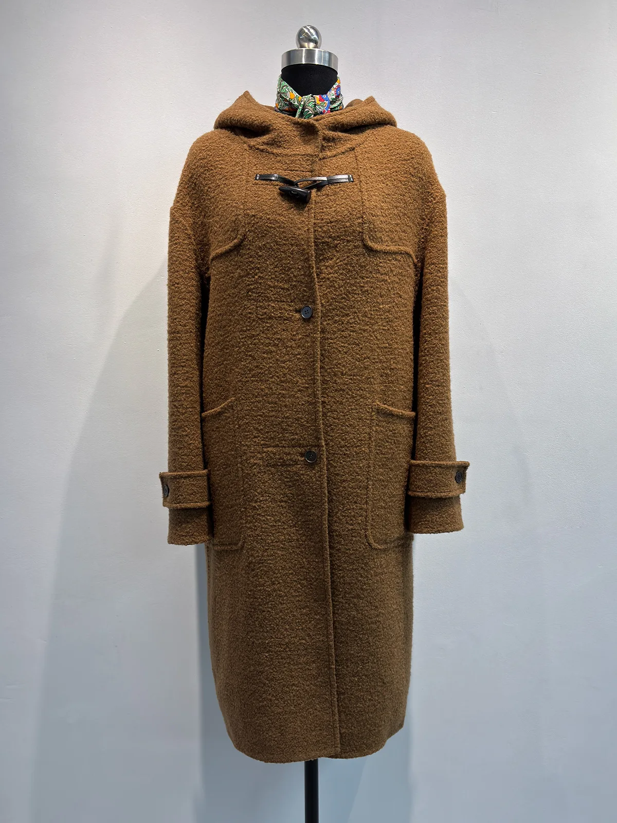 2024 New MAX Women's Fall/Winter Duffle Wool Double-Sided Alpaca Coat