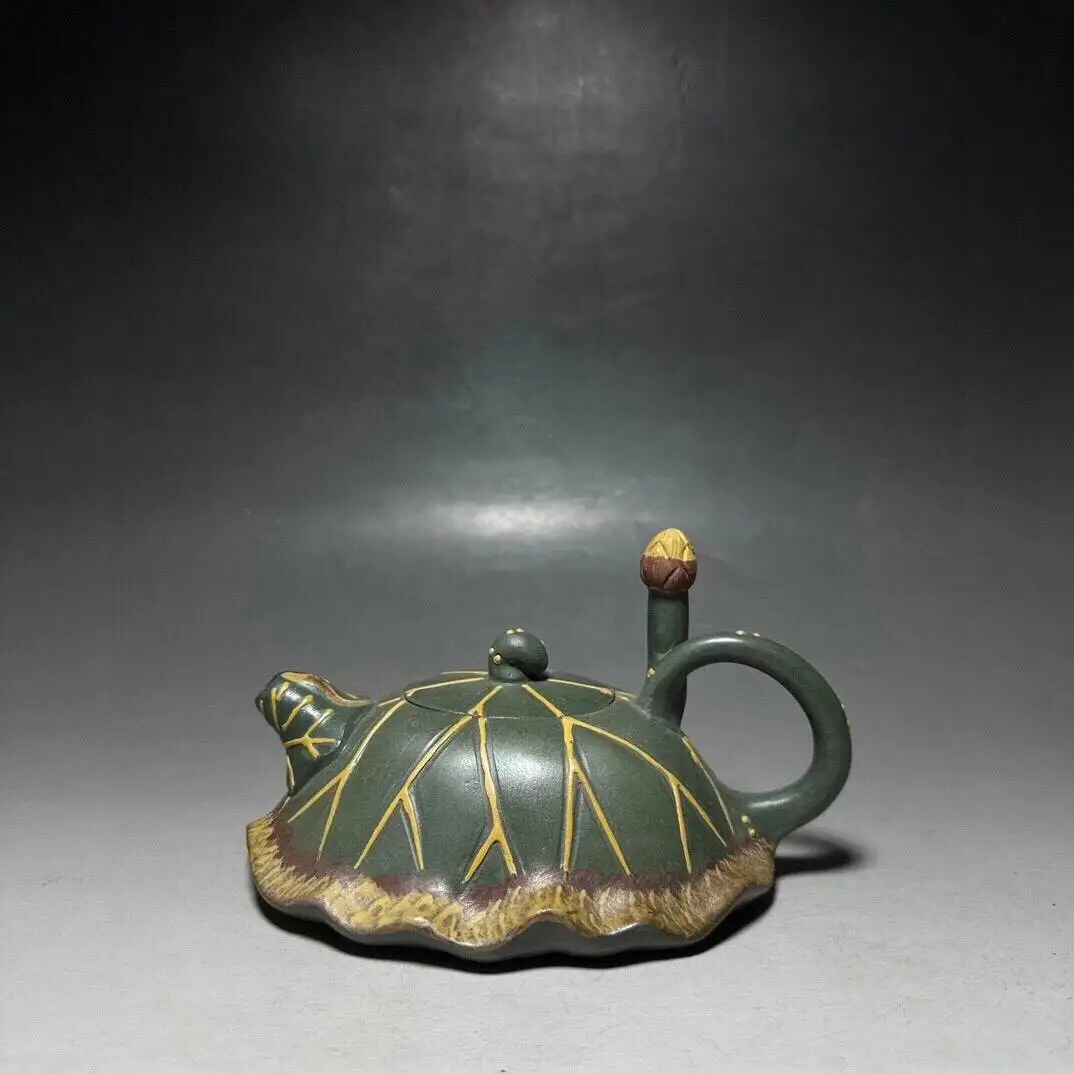 

Chinese Yixing Zisha Clay Handmade Exquisite Teapot 300CC