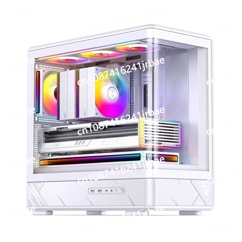 Hôte sans graphique 9600X/9700X/9800X3D, assemblage complet de bureau D200, ordinateur de bricolage, hôte sans carte