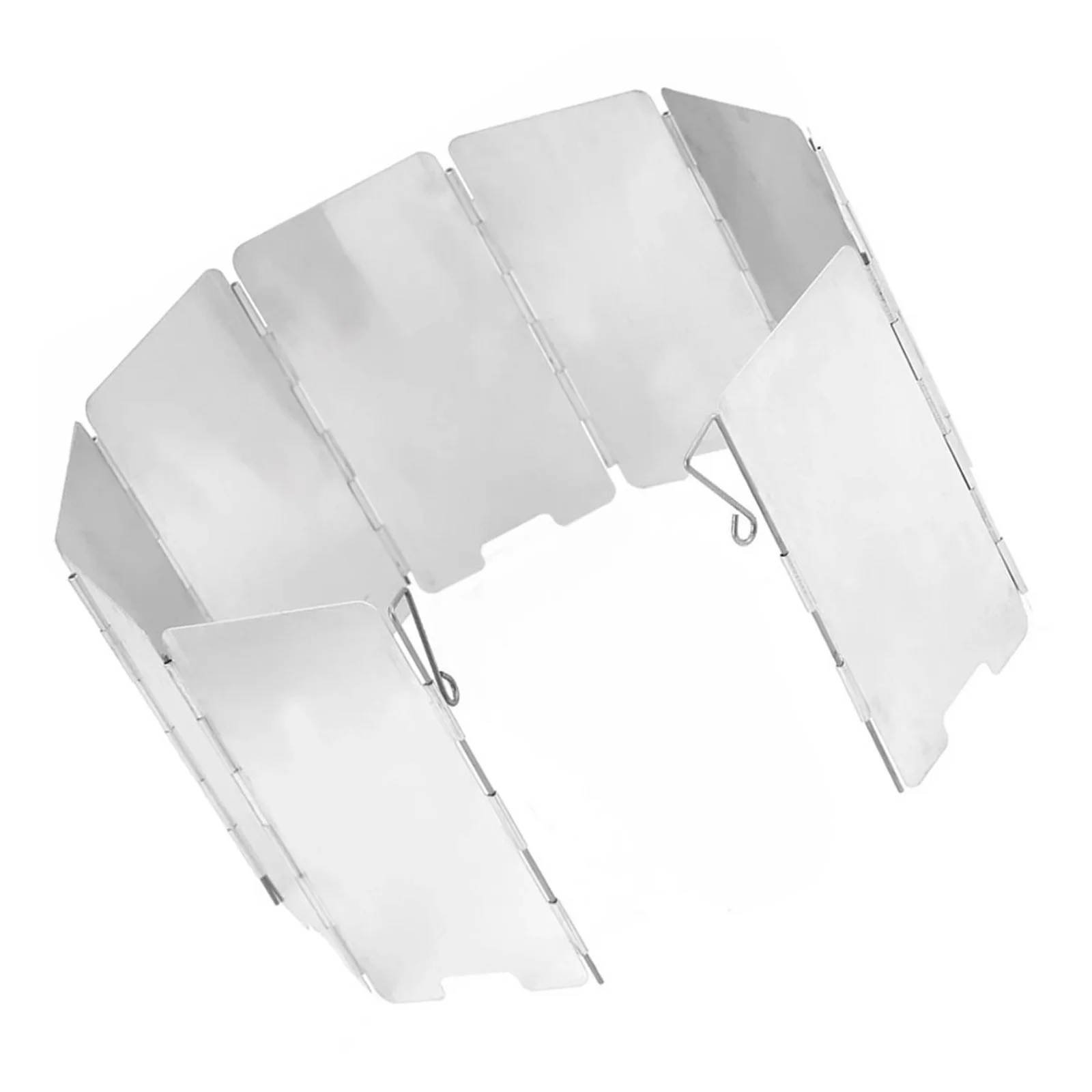 

Outdoor Stove Aluminum Alloy Foldable Lightweight For Camping Bbq Portable Cooker Cooker Stove Wind Screen Accessory