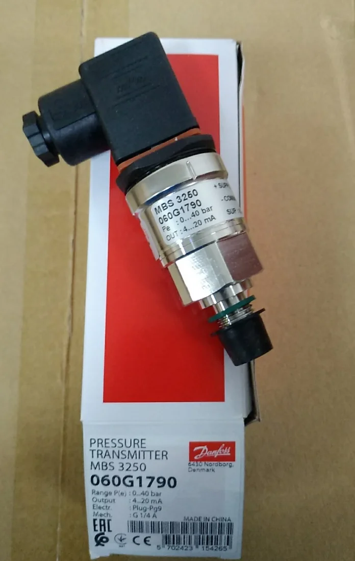 Danfoss 060G1790 injection molding machine pressure sensor 4-20MA oil pressure transmitter switch 0-10bar