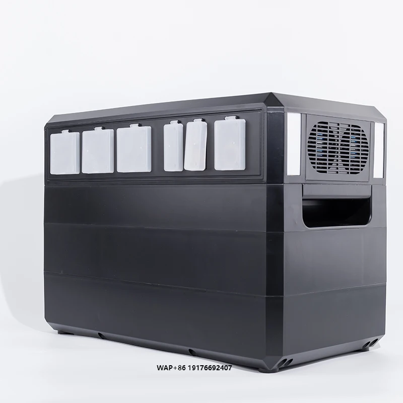 

Real Capacity Labled 2304Wh 2000w Portable Lithium Power Battery Pack Bank Station Portable Outdoor Battery