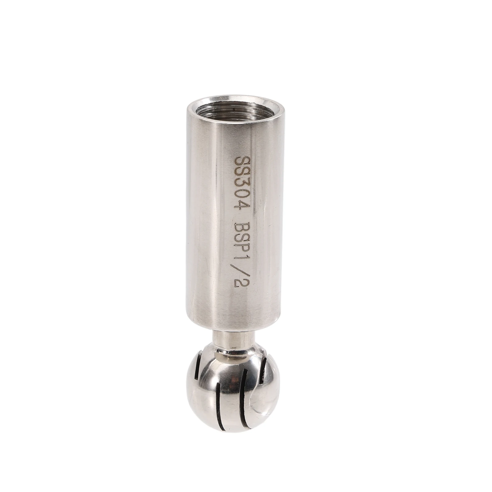 

Rotating CIP Spray Ball with 1/2" Male BSP Connection Stainless Steel 304 Homebrew Conical Fermenter Brew Kettle Keg CIP Washin