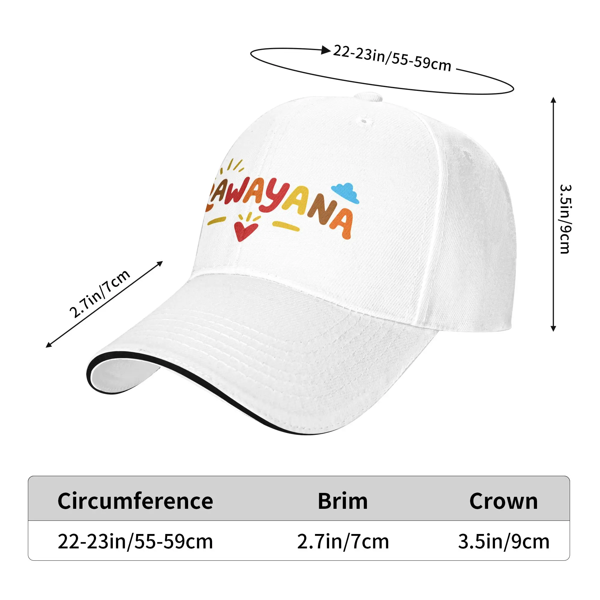 Rawayana ¿Donde Es El After Tour 2026 Casual Baseball Cap  Hiking Fishing Trucker Hat Summer Sun Women Men Trendy Baseball Caps