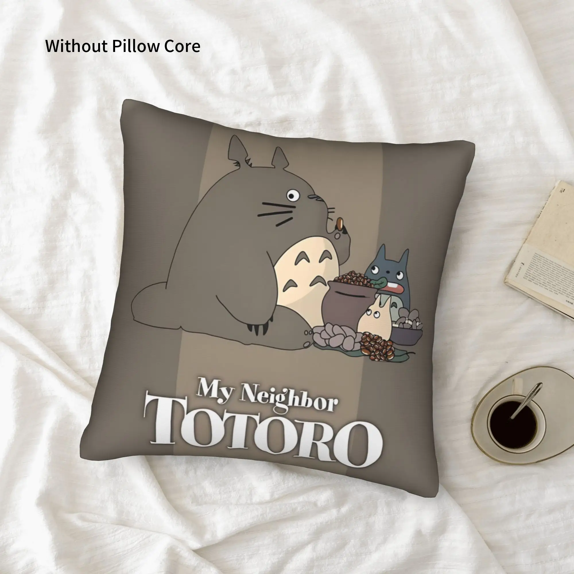 1PC Anime My Neighbor Totoros Pillow Case Home Decor Items Double-Sided Printing  Sofa Cushion Bedroom Bedside Pillow