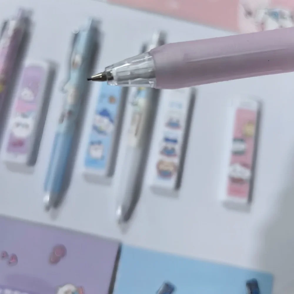 Anime Automatic Pencil Set Cute Girly Writing Lead Resistant Cosplay Props Sending Pen Hearts for Students 14y