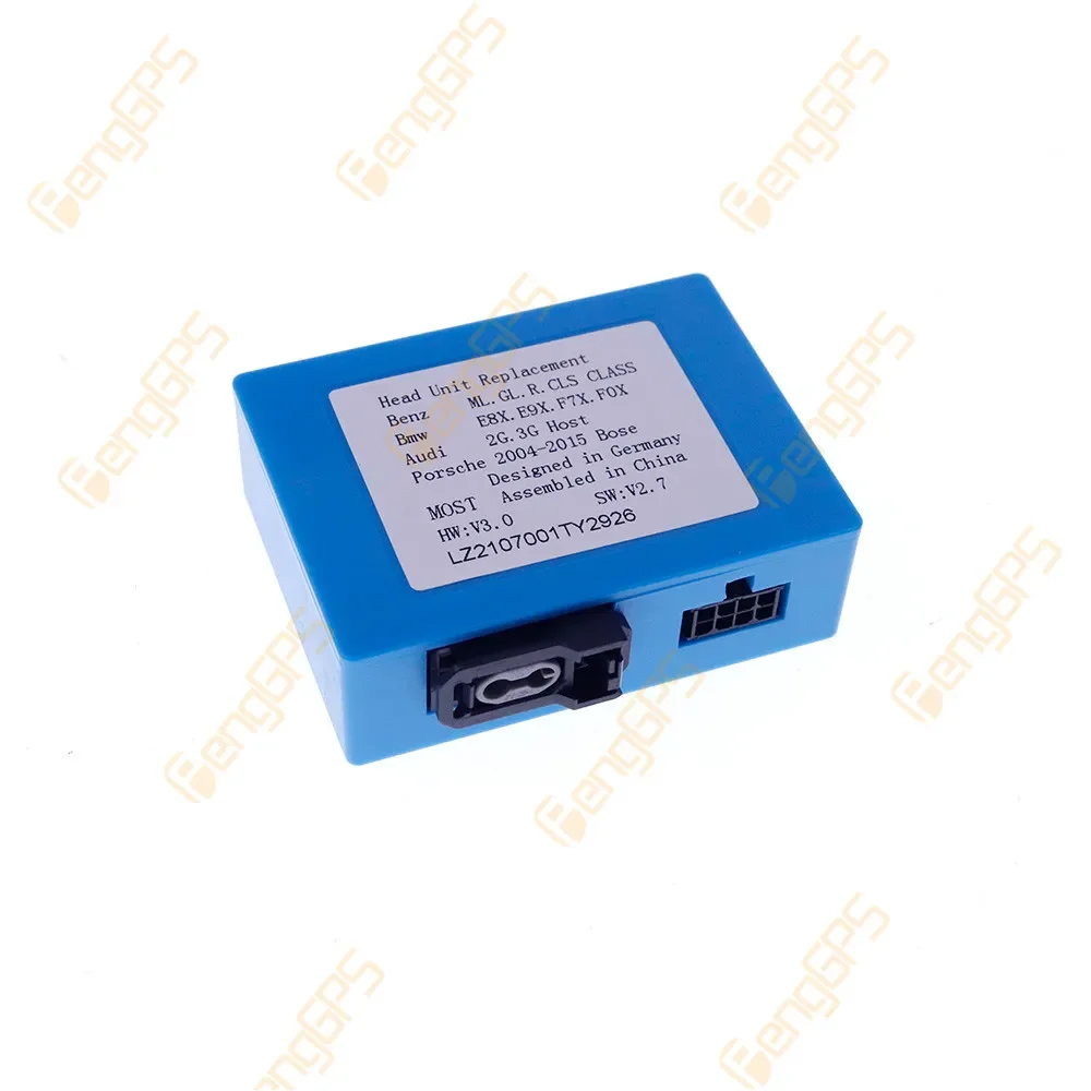 Optical Fiber Decoder Box for Mercedes-Benz ML GLR SLK W164 W251 Car Radio Stereo Amplifier Adapter D2B Digital Data