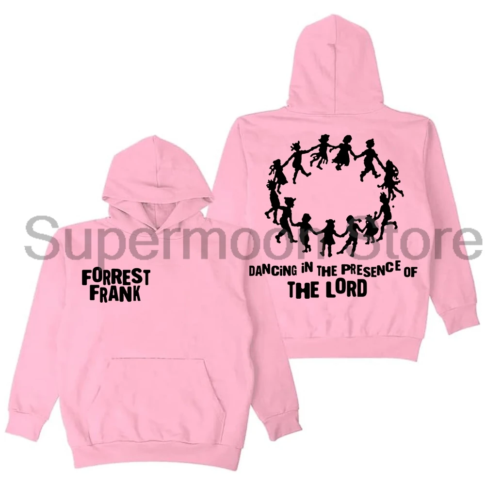 Forrest Frankเต้นรําในPresence Hoodie 2025 เด็กของพระเจ้าทัวร์แขนยาวStreetwearผู้หญิงผู้ชายHooded Sweatshirt