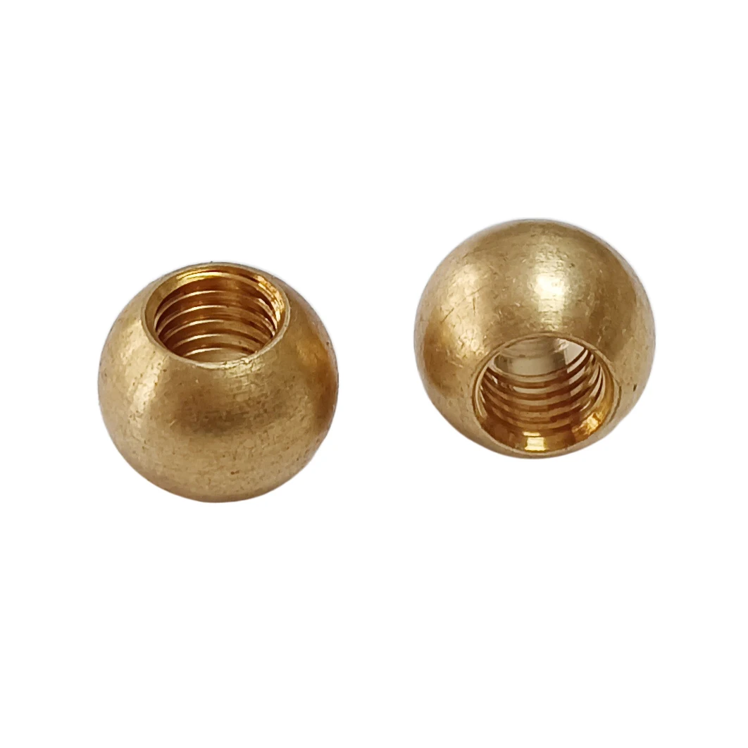 1PCS Brass Thread Hole Ball For CNC Later Machine