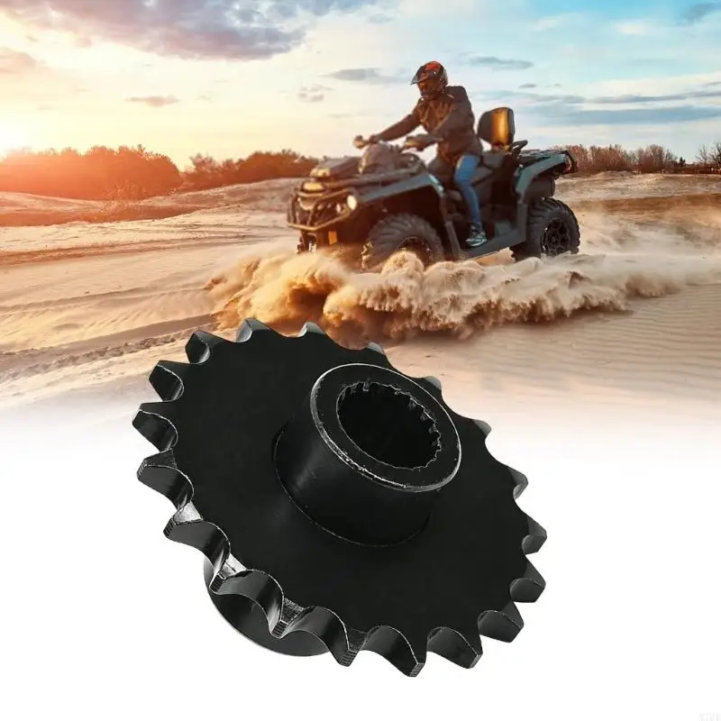 M76E 19 Zähne 428 Ketten-Frontantriebsrad für GY6 150Cc-Servicearbeiten – Detail 5