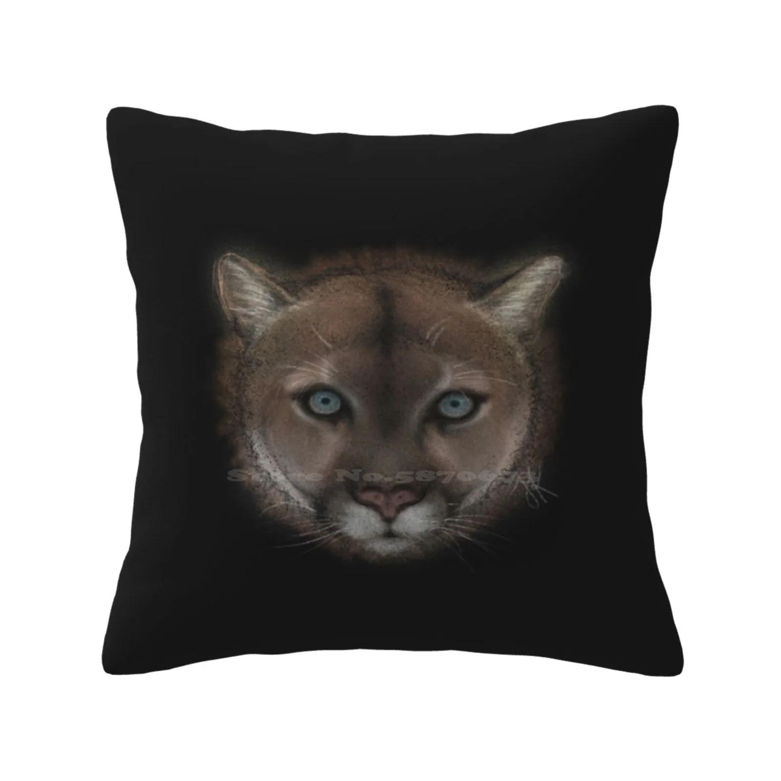 Mountain Lion Fashion Sofa Throw Pillow Cover Pillowcase Mountain Lion Cougar Wildlife Big Cat Cat Of Prey Cat Animal