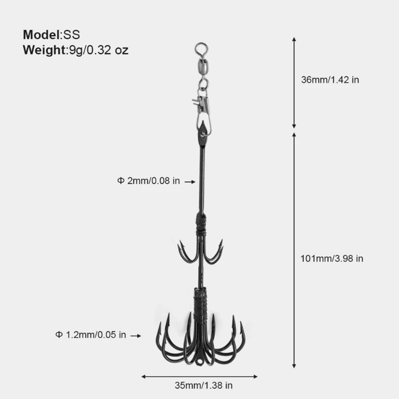 Jig pesca lula aço pesca lula gancho pesca lula gancho ar livre 24bd