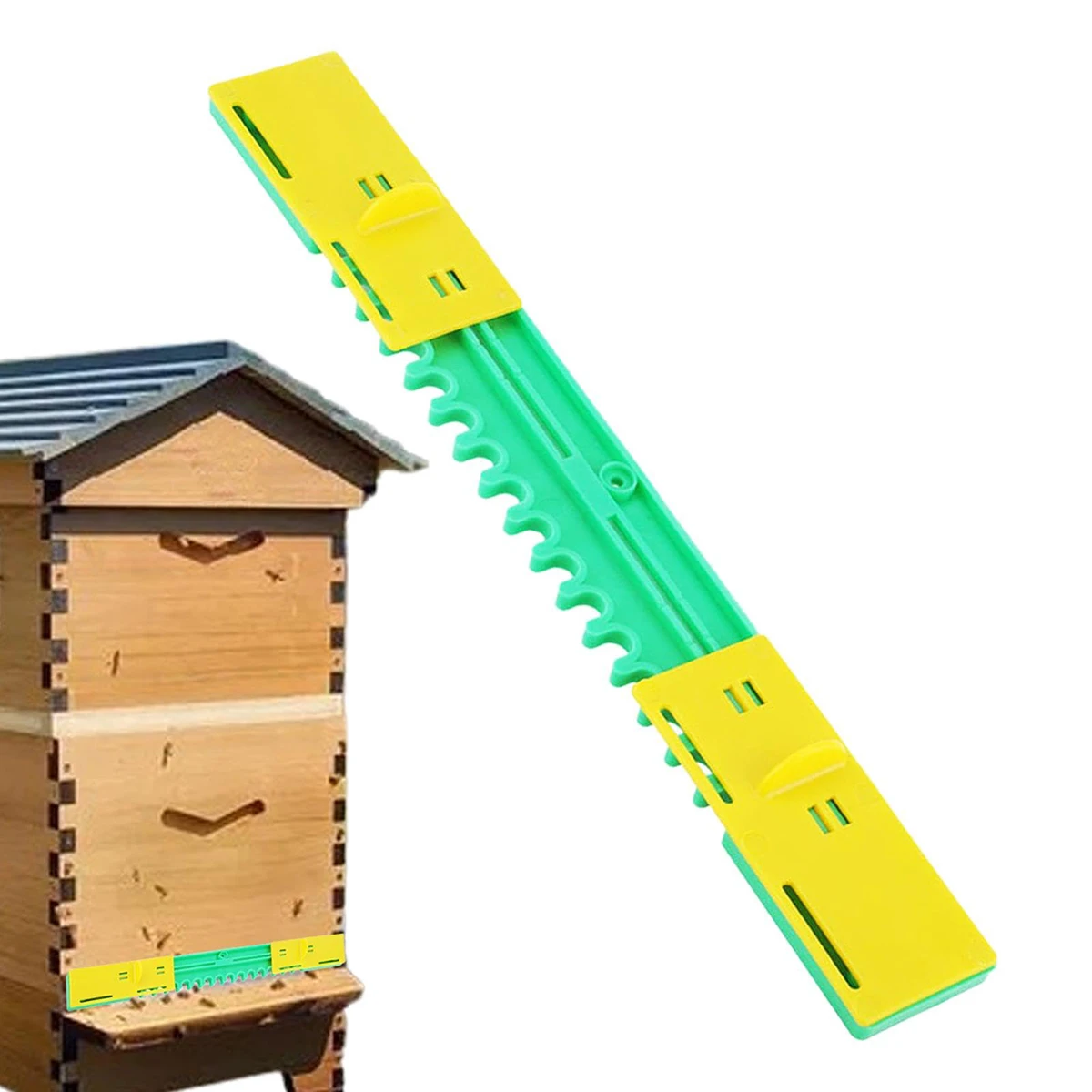 Plastic Beehive Door Beekeeping Beehive Box Door Anti-escape Hive Gate Sheet Nest Spacer Bee Box Entrance Beekeeper Tools