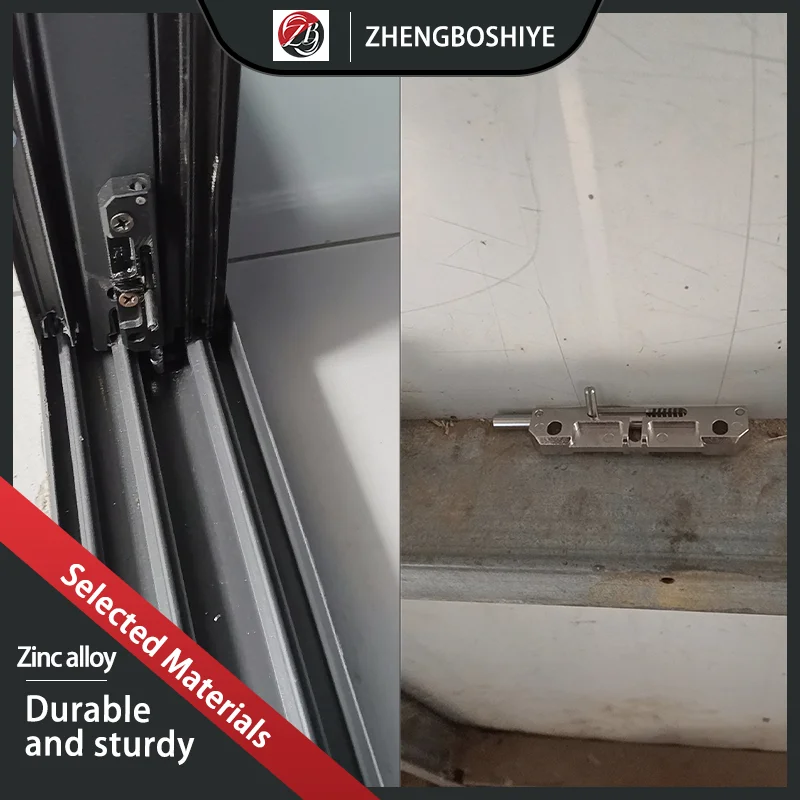 

(5pcs) Double Color Zinc Alloy Left And Right Split Bolt Cabinet Door Telescopic Anti-Collision Lock Spring Bolt Hinge