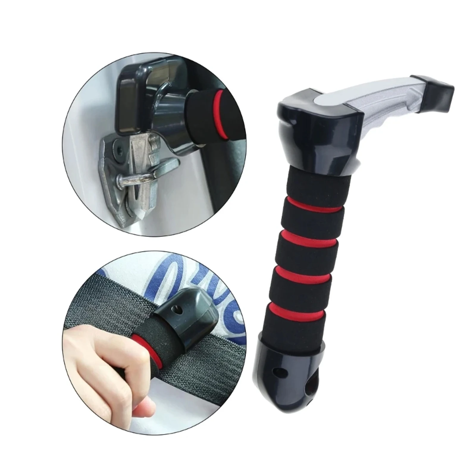 1PC New Portable Car Door Assist Handles For Elderly People Multifunctional Seat Belt Cutter Elderly Specific Window Breaker