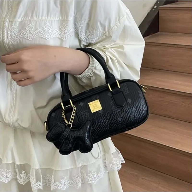 

Elegant Luxury Diaper Bag Women Designer Crossbody Messenger Bag High-End Handbag Minimalist Chic Large Leather Tote Bag