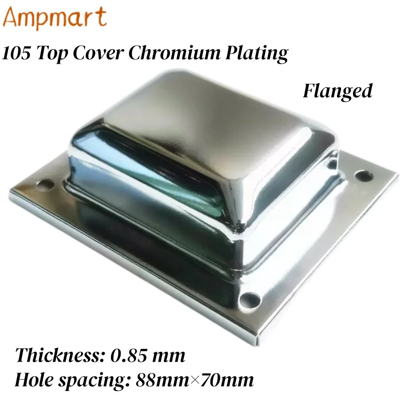 Verchromte EI-Transformator-Abdeckung EI76 EI86 EI96 EI105 EI114 EI133 Transformator-Schutzgehäuse für HiFi-Audio-Verstärker DIY – Detail 5