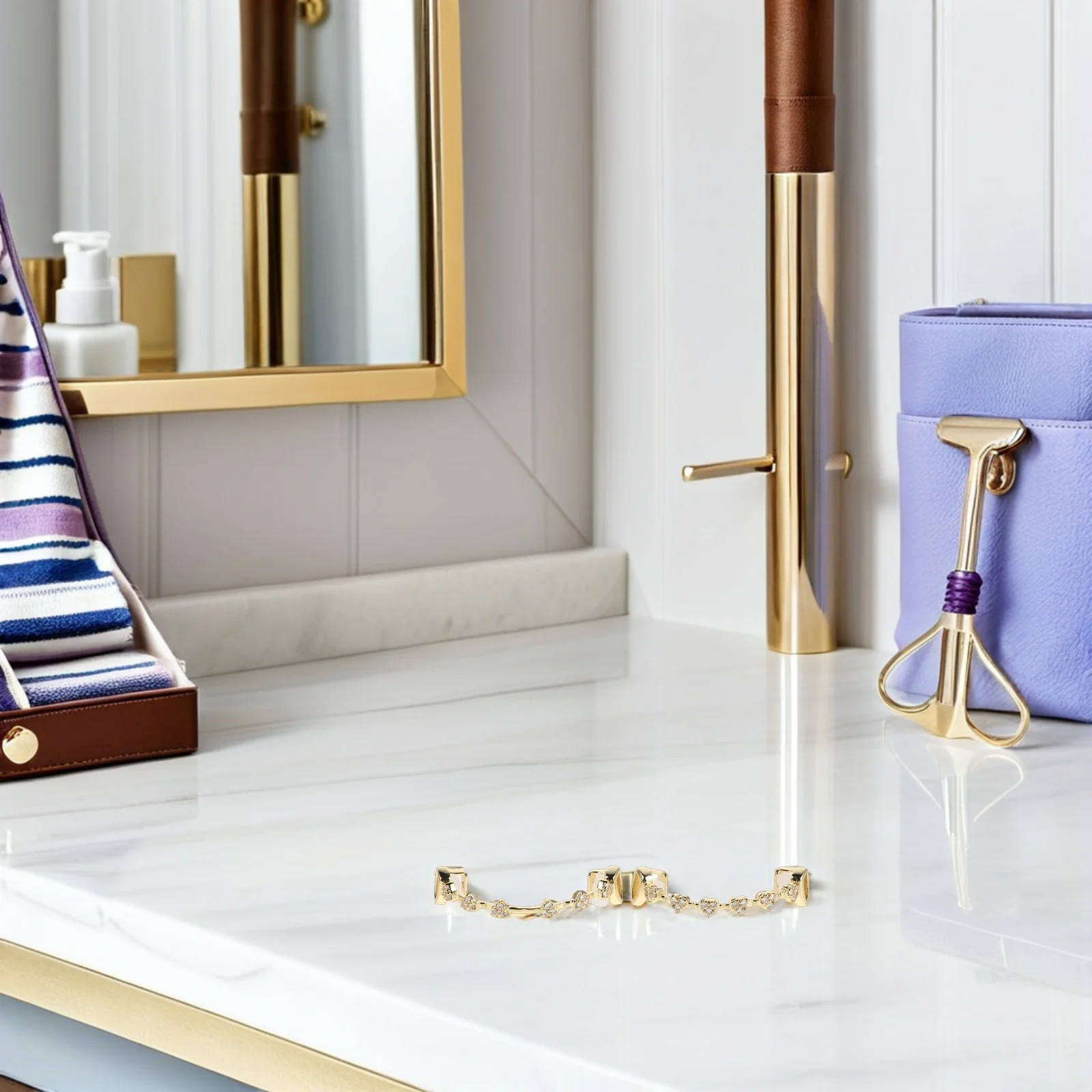 1Set Stylish Rhinestone Gold Plated Grill Teeth Trendy Hip Hop Mouth Accessory Rapper Party Fancy Dress Grill Teeth