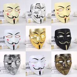 V for Vendetta Mask Halloween Horror Masks Party Maske Masquerade Cosplay Scary Masque Funny Terror Mascara Villain Joke Maska