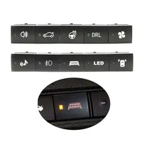 Accesorios para automóviles, botón pulsador DRL para maletero, encendido y apagado musical, interruptor de suministro, accesorio para Nissan KICKS SYLPHY 2019 2020 2021
