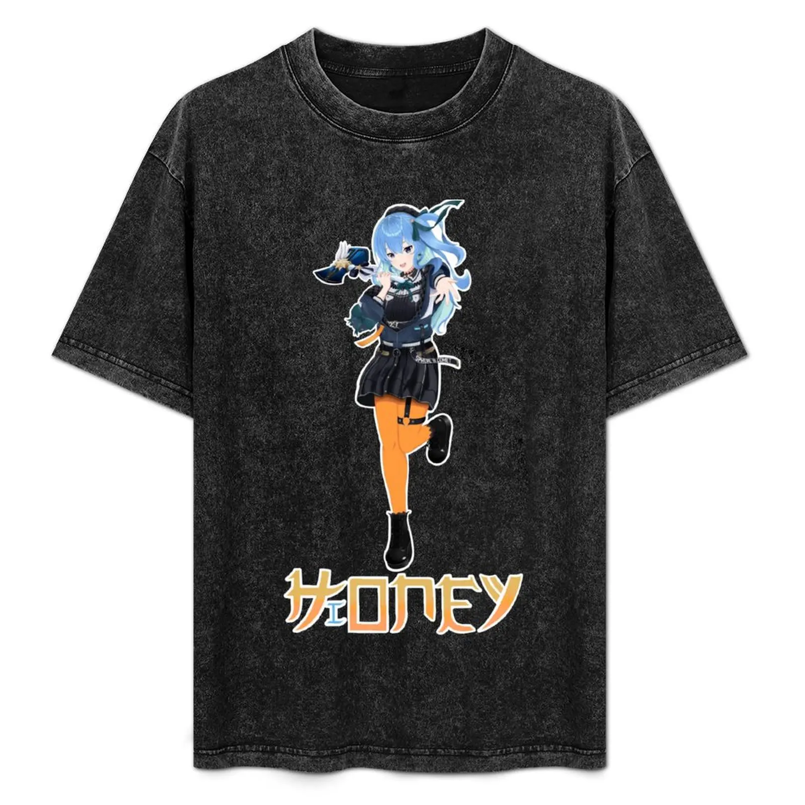 

Hoshimachi Suisei (HiHoney) T-Shirt plus size tops baggy shirts valentines boutique clothes Anime t-shirt clothes for men