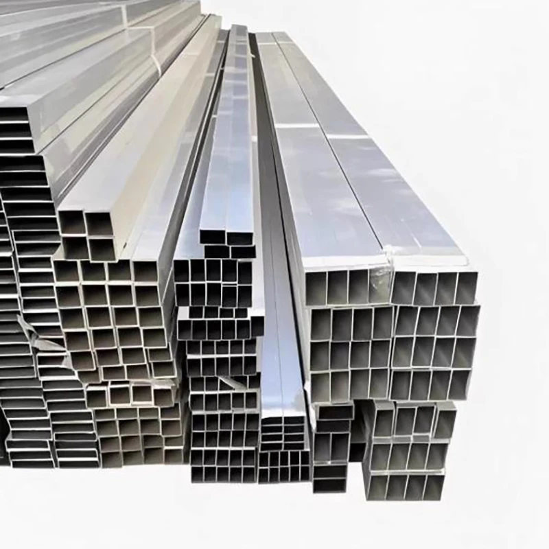 Tube carré en aluminium 6mm 8mm 10mm 15mm 20mm 30mm 40mm 50mm 60mm 80mm 100mm