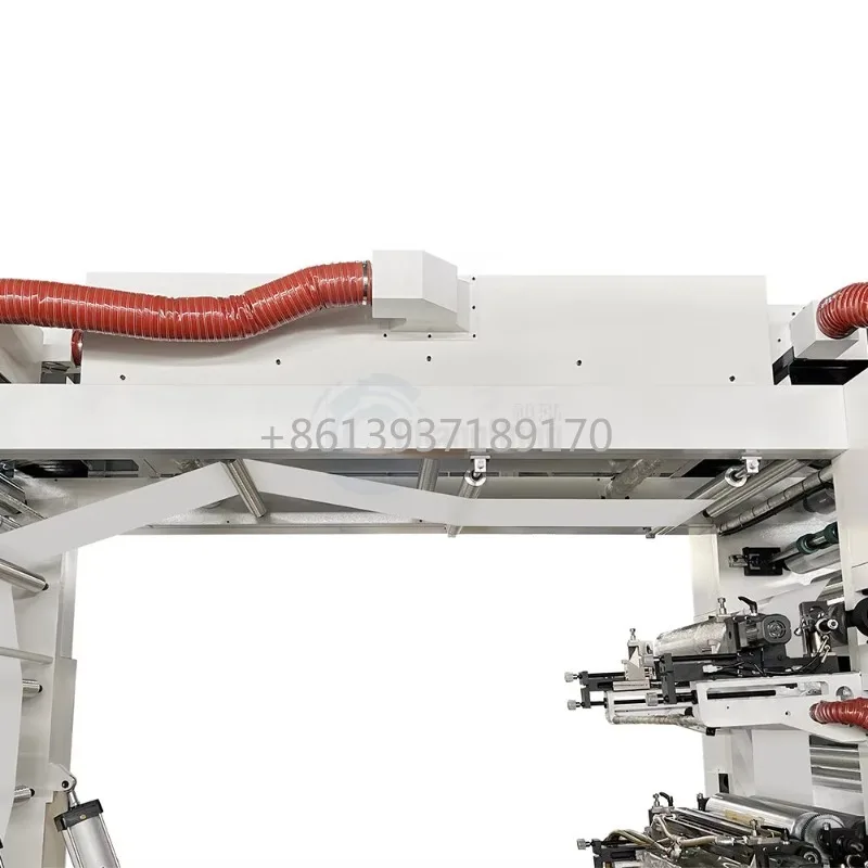 China Supplier High Speed Roll to Paper Roll Shopping Bag Paper Cup 4 6 Color Stack Flexo Printing Machine Price