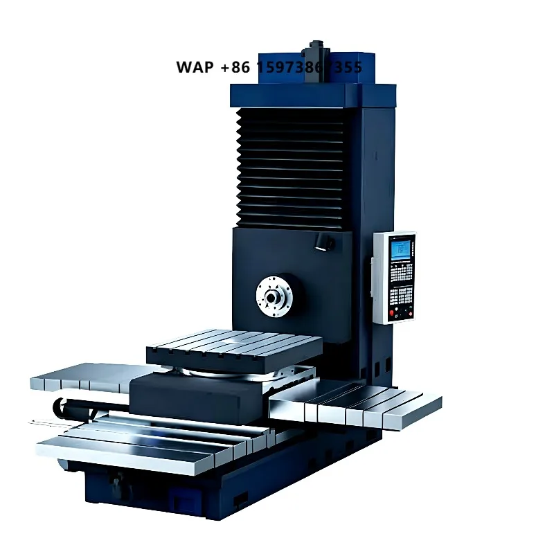 TZK6113 Gantry-type Column Heavy-duty CNC Boring Machine with 5 Spindles 22kW Motor 1600x1800mm Table
