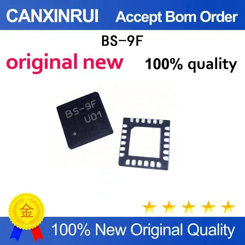 

(5-100 Pieces) Brand new original silk screen printing: BS-9F BS - BS=QFN24 spot chip IC