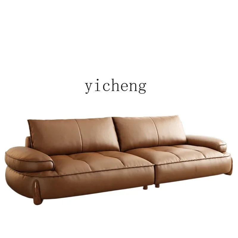 YZ  leather sofa reception room business modern straight row three VIP negotiation