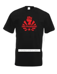 No Pasaran Anti Fascist Che Revolution Russia Ussr Communist New Design Summer Men Hip Hop T Shirt Cool Tops