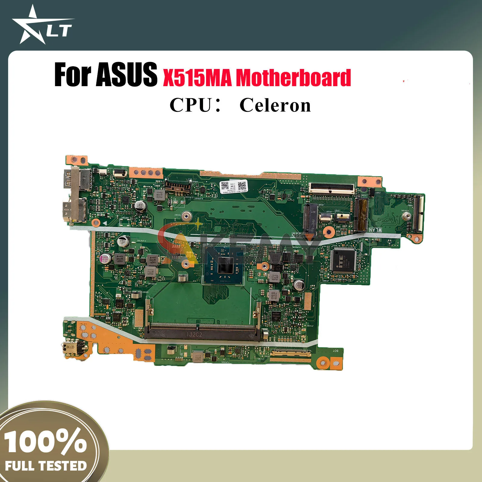

X515MA Материнская плата для ноутбука ASUS VivoBook X515MA X515M Материнская плата для ноутбука с процессором Celeron 100% тестирование ОК быстрая доставка stk