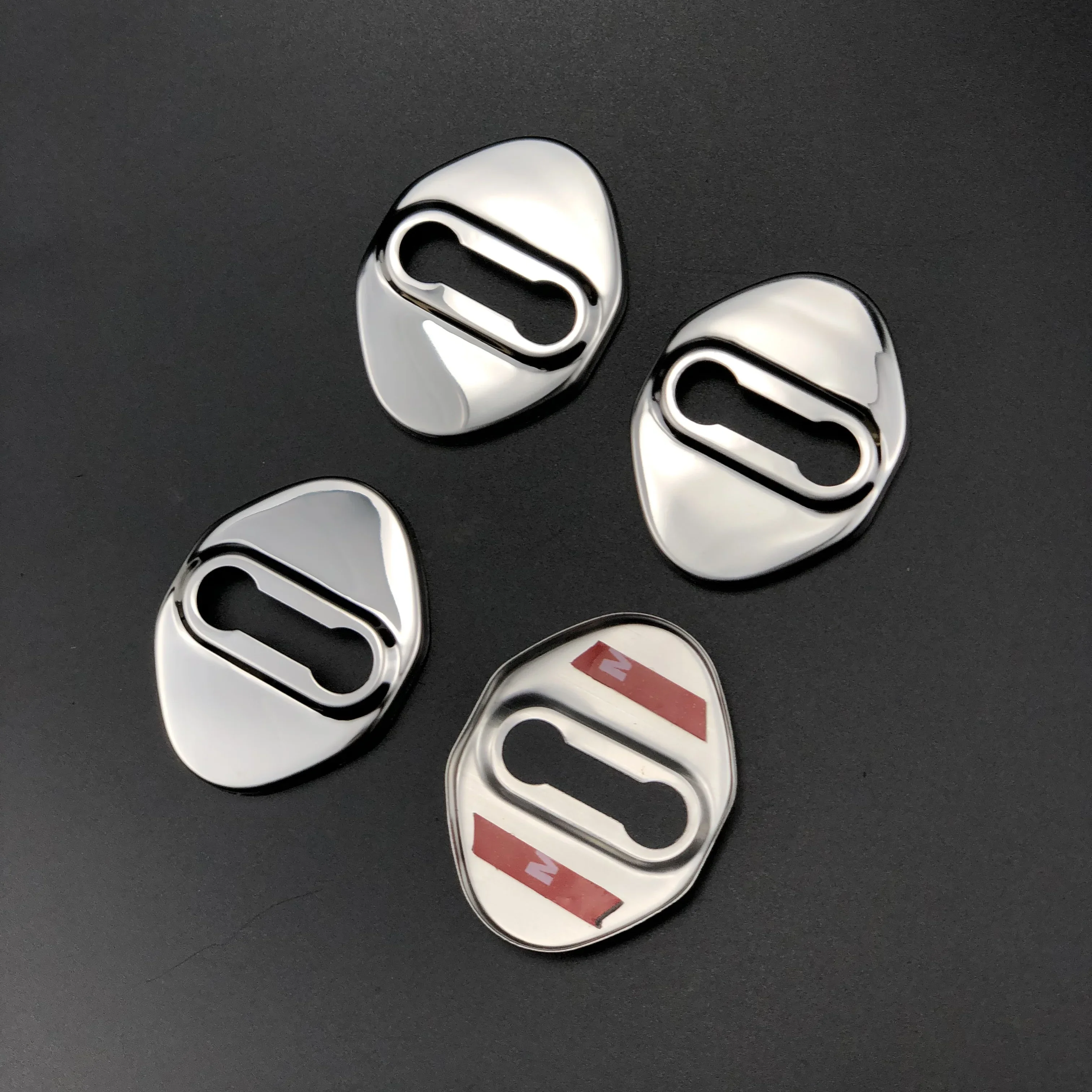 4pcs Car Door Lock Cover for Honda Elysion CR-Z XR-V CH-R Insight Ciimo For Mazda 5 6 For BYD F3 F6 G6 For Suzuki Vitara Alivio