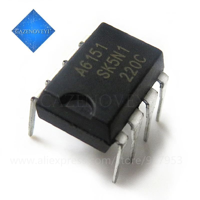 5pcs/lot STR-A6151 A6151 DIP-8 DIP-7 In Stock