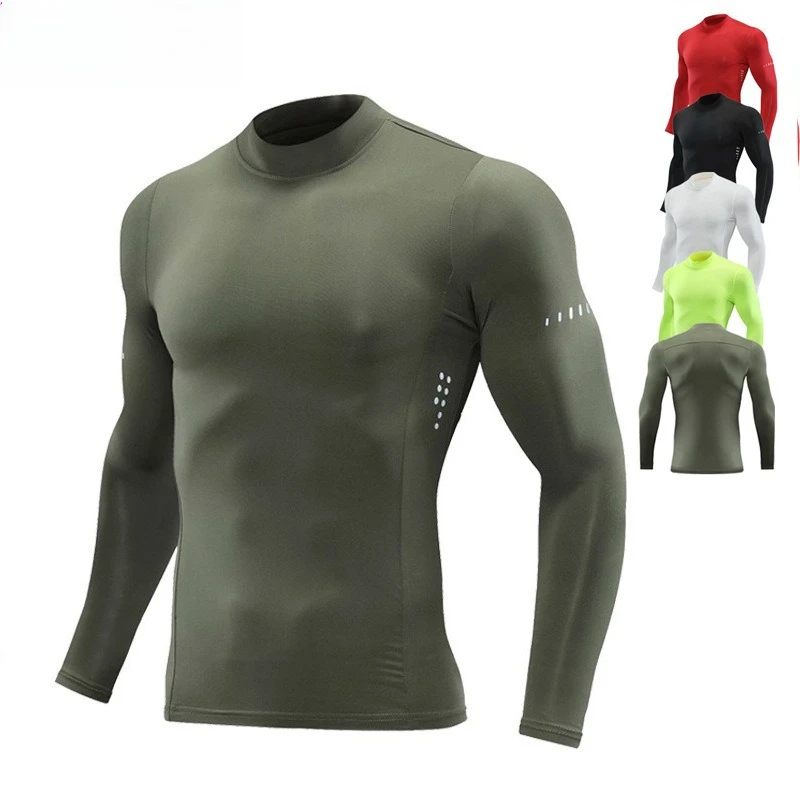 

Fitness Clothing T-Shirt Mens Lightweight Long Sleeve Quick Dry Fishing Shirt Outdoor Hiking Workout Rash Guards Workout Top