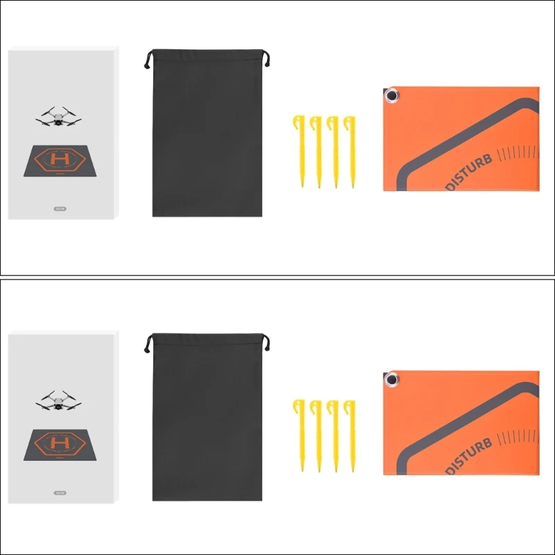 

High Visibility UAV Landing Zone Two Color Designing Landing Pad Foldable