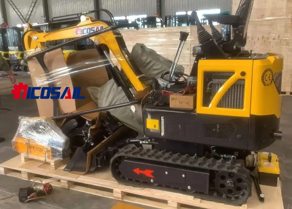 

The factory sells cheap mini excavators at the best price discount, CE for construction engineering, landscaping, agriculture an