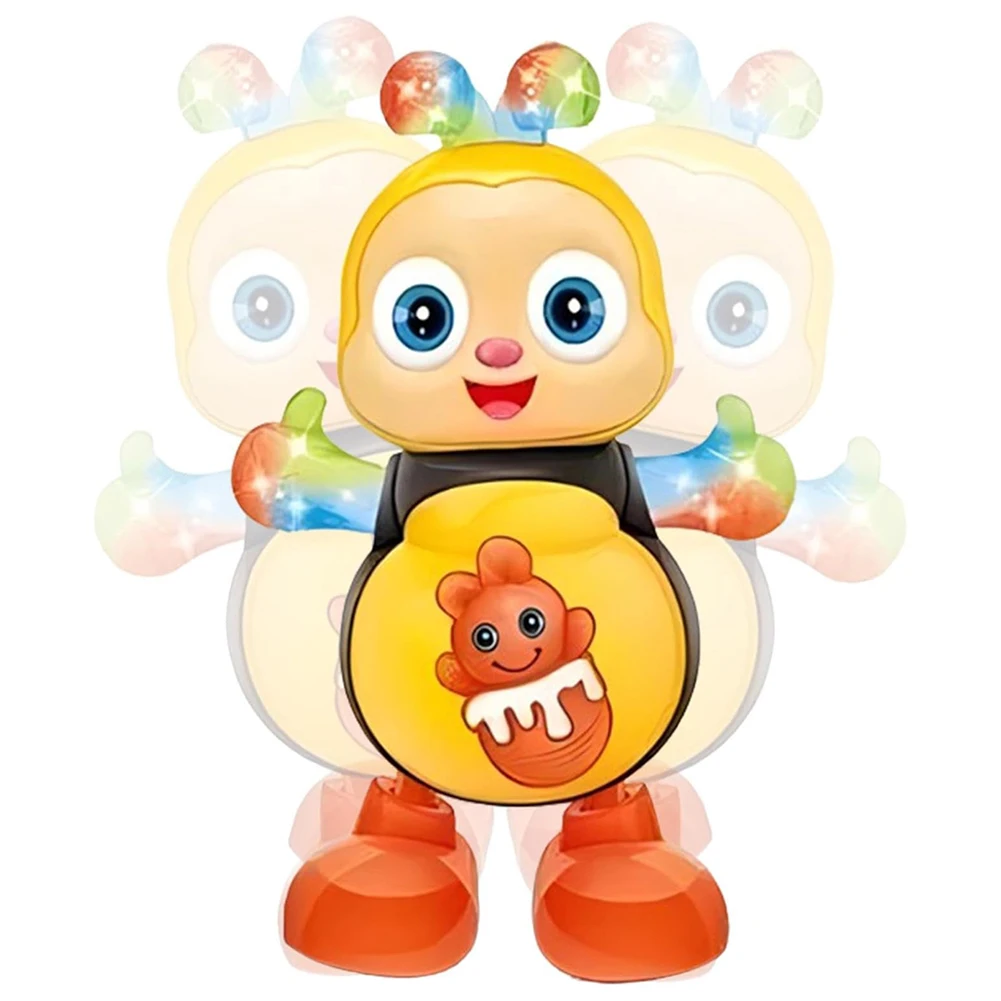 Cartoon Preschool Learning Toys with Music & Lights Interactive Singing Animal Christmas Birthday Gifts for Boys Girls