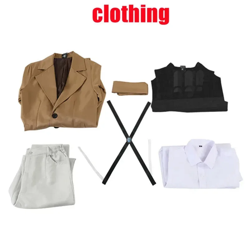Bear's Home Bungo Stray Dogs Dazai Cosplay Osamu Costume Anime Uniform Halloween Christmas Clothes New 2025