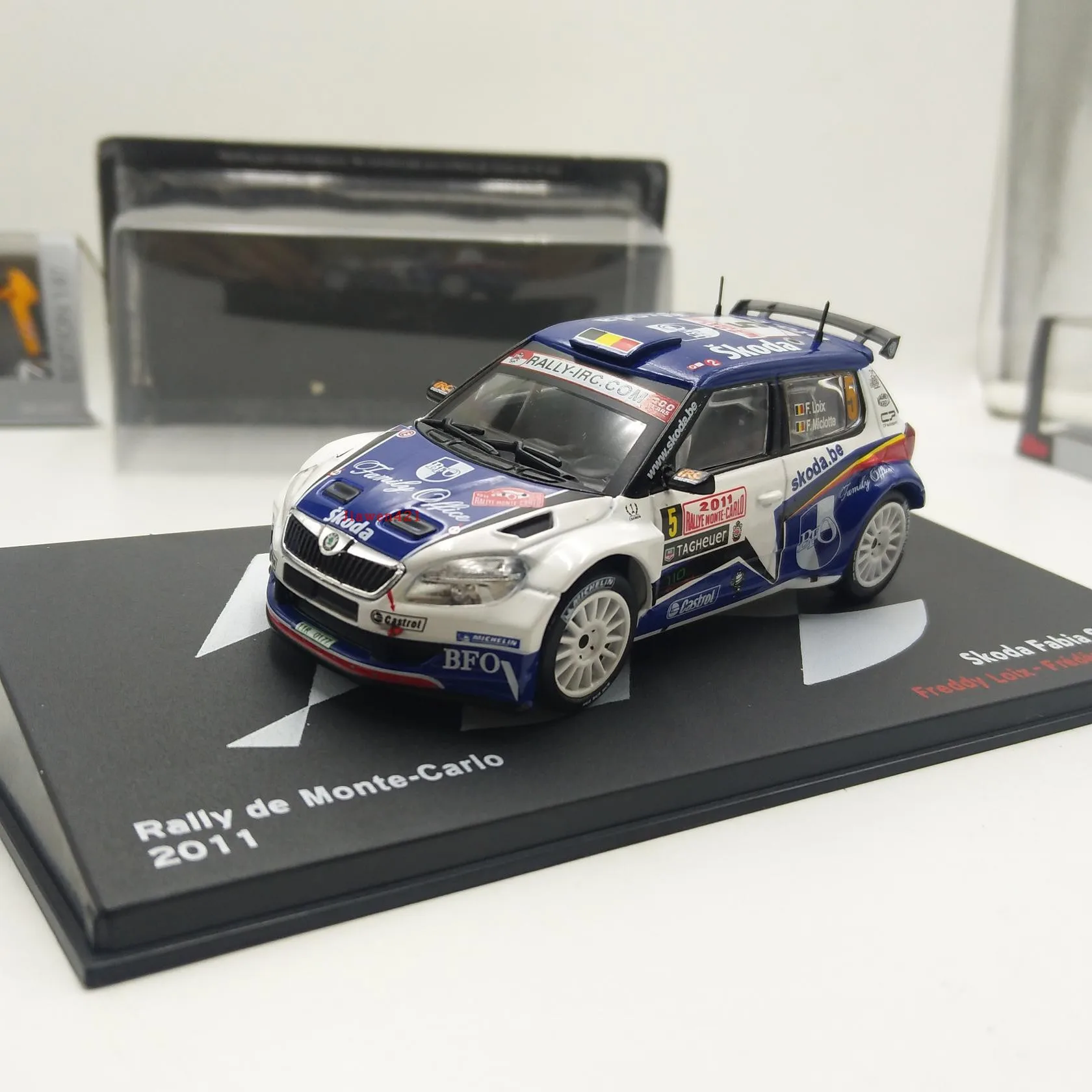 

1:43 IXO Skoda Fabla S2000 2011, высокая имитация сплава, модель автомобиля, Коллекционная игрушка, подарок, сувенир, украшение для дисплея