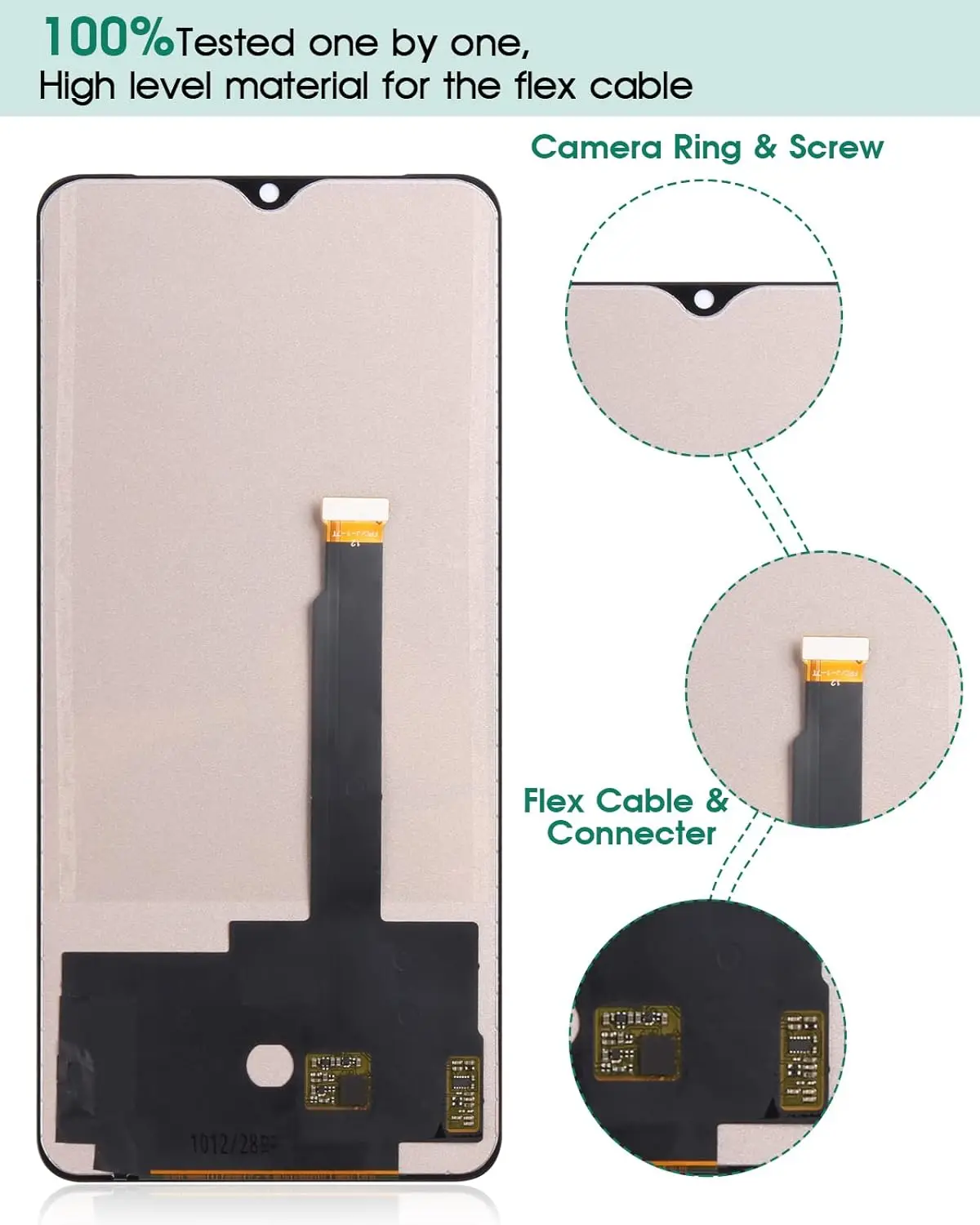 Super OLED Lcd For Oneplus 7T LCD DisplayTouch Screen Digitizer Assembly with Frame LCD Screen For One Plus 7T 1+7t screen