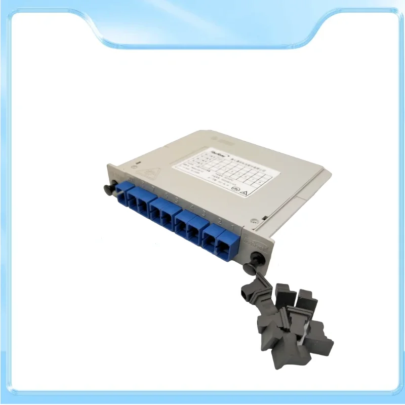 Imagem -04 - Box sc Upc 1x8 Cassette Splitter Caixa Ftth Planar Waveguide tipo Plc Splitter Box sc Upc Fibra Óptica Splitter Pcs