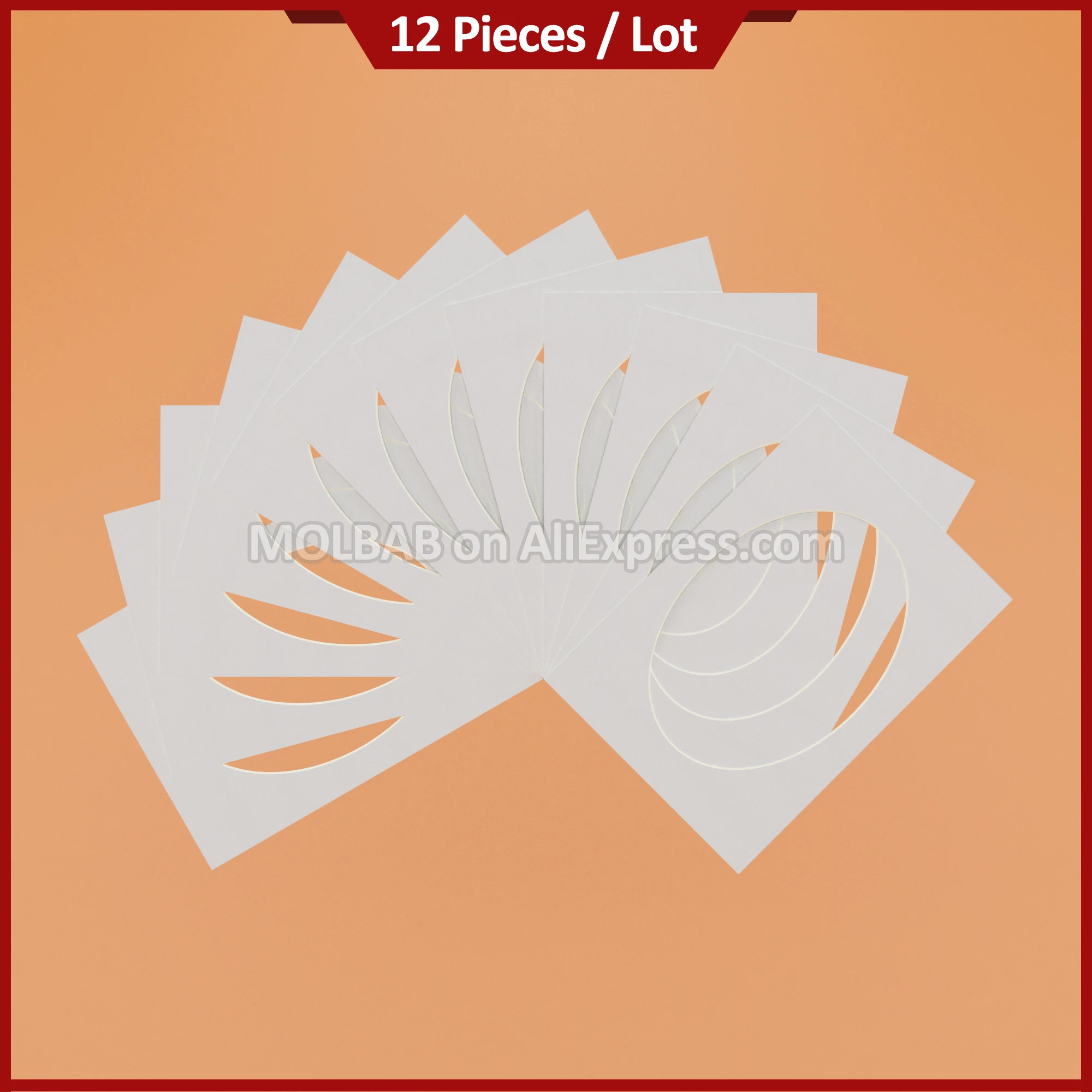 Oval Opening Photo Mats 5/6/7/8/10/16inch A4 White/Black Textured Surface Paperboard Mount Picture Frame Passe-Partout 12PCS/Lot - Image 2